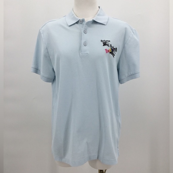 Burberry Size M Light Blue Shirt - Picture 1 of 3
